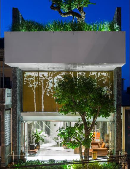 photo 10 1516257593756 - Nhà phố ở Nha Trang "gây sốt" với thiết kế xanh mướt nhờ những miệt vườn nhỏ