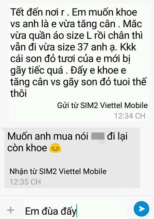 Các chị thi nhau nhắn tin theo trào lưu đòi quà sắp Tết rồi, em sợ anh quên, và đây là phản ứng của các anh chồng - Ảnh 12.