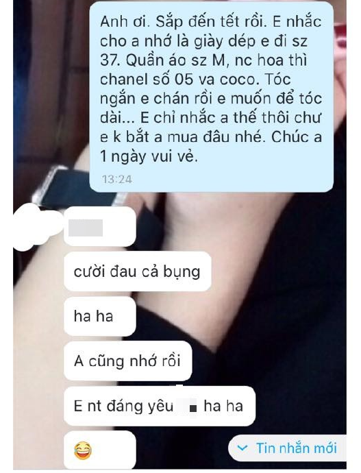 Các chị thi nhau nhắn tin theo trào lưu đòi quà sắp Tết rồi, em sợ anh quên, và đây là phản ứng của các anh chồng - Ảnh 13.