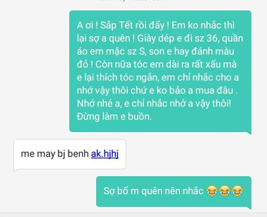 Các chị thi nhau nhắn tin theo trào lưu đòi quà sắp Tết rồi, em sợ anh quên, và đây là phản ứng của các anh chồng - Ảnh 16.