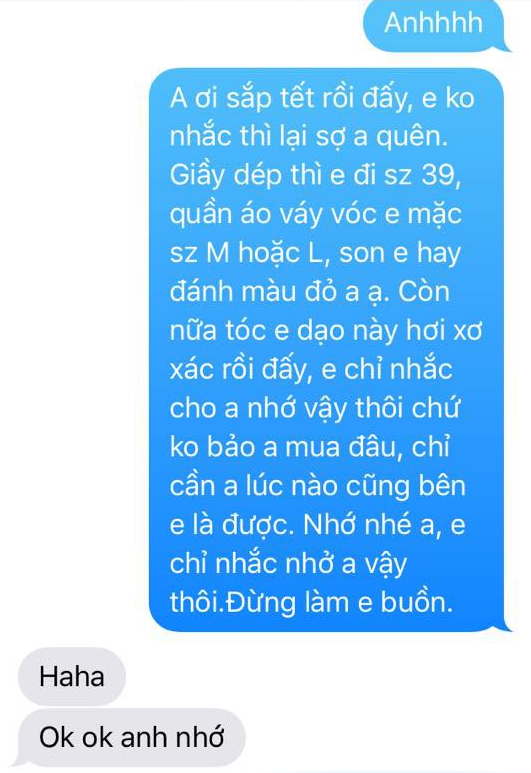 Các chị thi nhau nhắn tin theo trào lưu đòi quà sắp Tết rồi, em sợ anh quên, và đây là phản ứng của các anh chồng - Ảnh 17.