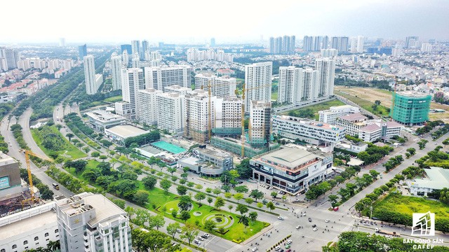 Toàn cảnh khu đô thị hiện đại bậc nhất Sài Gòn với hàng chục nghìn căn nhà cao cấp đang ùn ùn mọc lên - Ảnh 4.