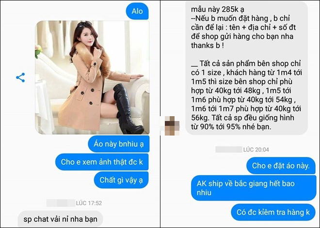 Hí hửng đặt online áo dạ cổ lông sang chảnh diện Tết, bà mẹ trẻ nhận hàng thật mỏng tanh như bánh cuốn - Ảnh 3.