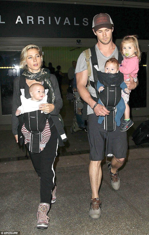 En medio del caos del mundo del espectáculo, la feliz familia de Thor y su esposa es como un admirable oasis de paz - Foto 7.