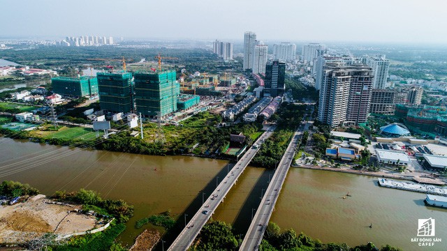 Toàn cảnh khu đô thị hiện đại bậc nhất Sài Gòn với hàng chục nghìn căn nhà cao cấp đang ùn ùn mọc lên - Ảnh 11.