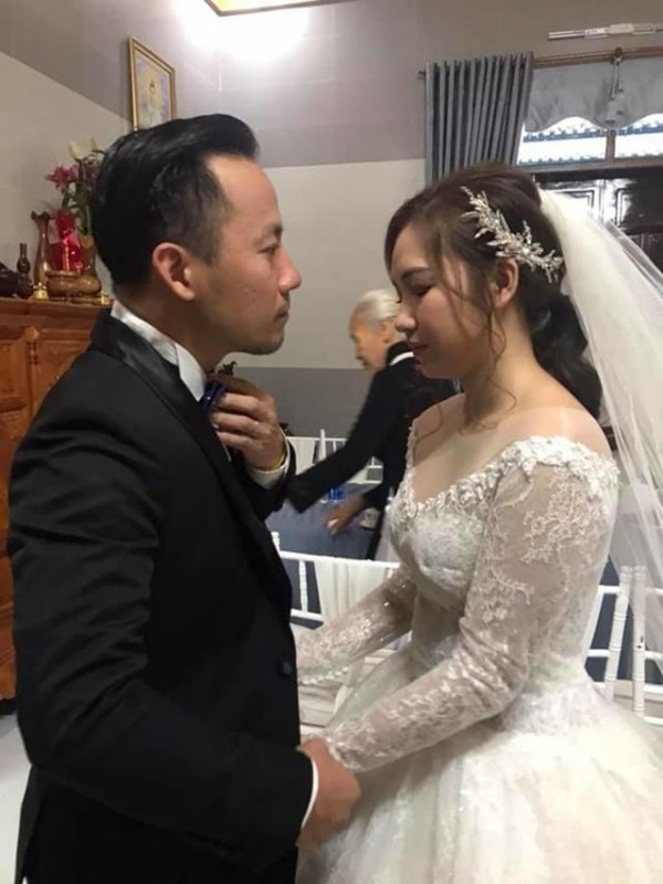Xinh đẹp là thế, nhưng cô dâu của rapper Tiến Đạt lại bị đồn đoán là cưới chạy bầu - Ảnh 3.