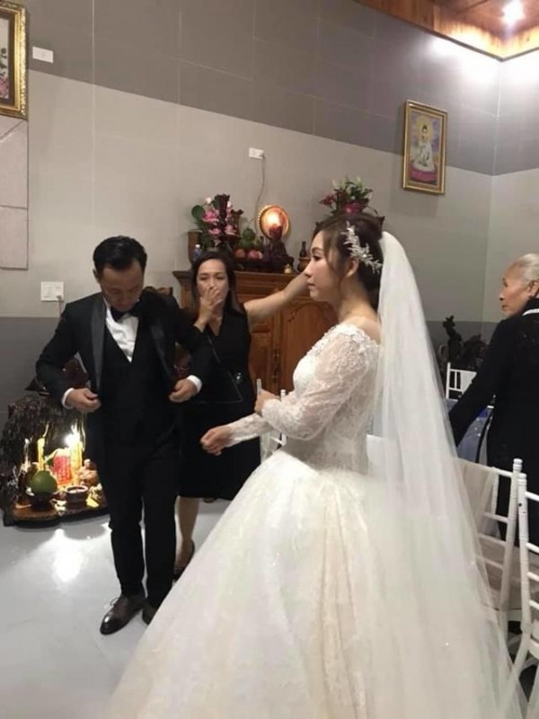 Xinh đẹp là thế, nhưng cô dâu của rapper Tiến Đạt lại bị đồn đoán là cưới chạy bầu - Ảnh 4.