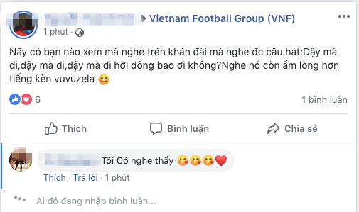 Dậy mà đi hỡi đồng bào ơi, câu hát được chia sẻ liên tục sau trận đấu giữa Việt Nam - Iran - Ảnh 6.