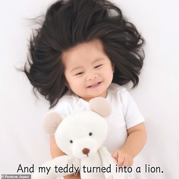 Bé gái 1 tuổi trở thành ngôi sao mạng xã hội nhờ mái tóc dày đến kinh ngạc - Ảnh 1.