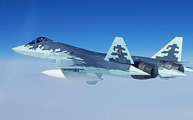 [ẢNH] Lớp sơn đặc biệt mới nhân đôi khả năng tàng hình của Su-57 - Ảnh 5.