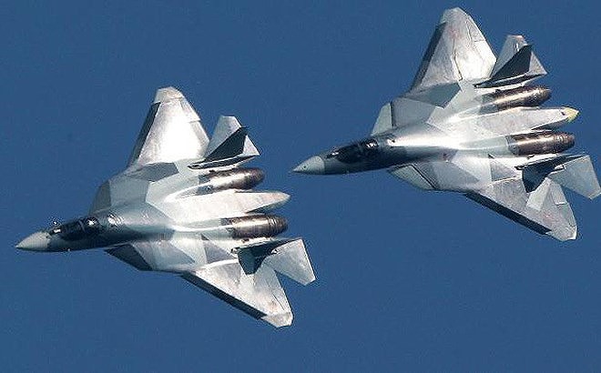 [ẢNH] Lớp sơn đặc biệt mới nhân đôi khả năng tàng hình của Su-57 - Ảnh 8.