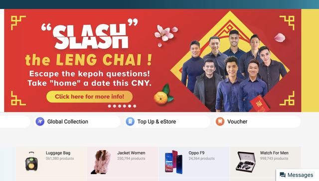 Lazada Malaysia cho thuê bạn trai ngày tết - Ảnh 1.