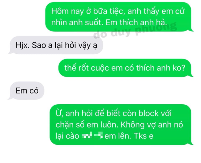 Gái xinh liếc mắt đưa tình trong tiệc cuối năm, không ngờ lúc về anh chàng nhắn tin khiến cô chết đứng - Ảnh 1.