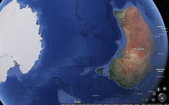 7 hình ảnh kỳ lạ nhất mà Google Earth chụp trong năm 2018: Cái số 2 là dối lừa? - Ảnh 5.