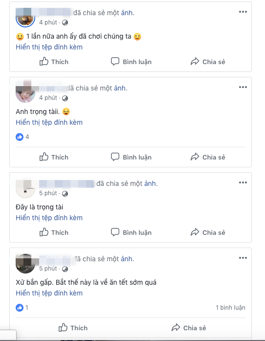 Nghĩ bị xử ép, CĐV Việt Nam tiếp tục dùng những từ ngữ thô tục với facebook trọng tài người Iran - Ảnh 3.