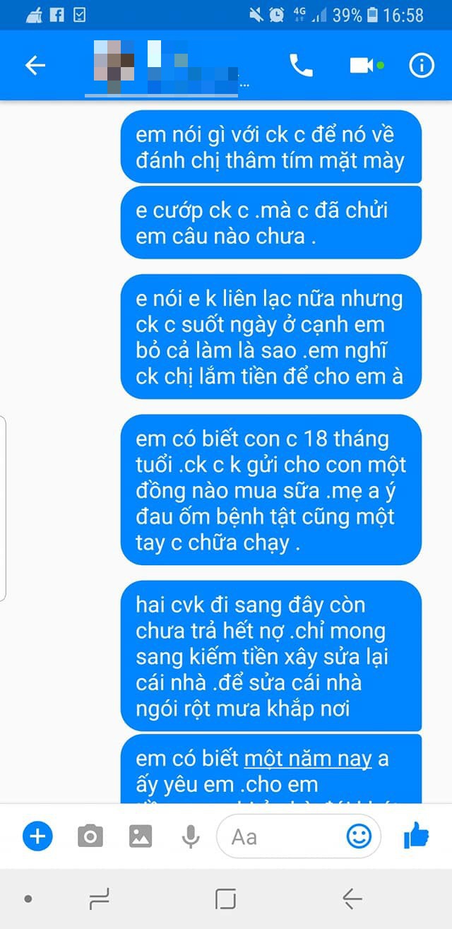 Bồ nhí của chồng ngang ngược, nhắn tin ép người vợ li hôn - chuyện khiến MXH dậy sóng - Ảnh 5.