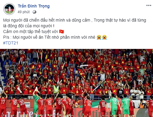 Xuân Trường cảm ơn ông nội đã khuất, Tiến Dũng muốn mau chóng về giúp mẹ bán hàng sau Asian Cup 2019 - Ảnh 9.