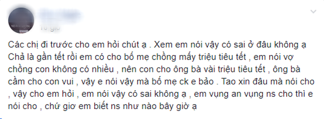 Nàng dâu tức vì đưa bố mẹ chồng tiền tiêu Tết còn bị mắng nặng nề, hóa ra chỉ vì một lời thôi - Ảnh 1.