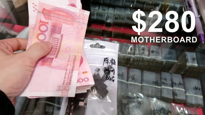 Anh chàng YouTuber tự chế một chiếc iPhone X từ linh kiện Trung Quốc mua ngoài chợ, chi phí chỉ 500 USD - Ảnh 2.