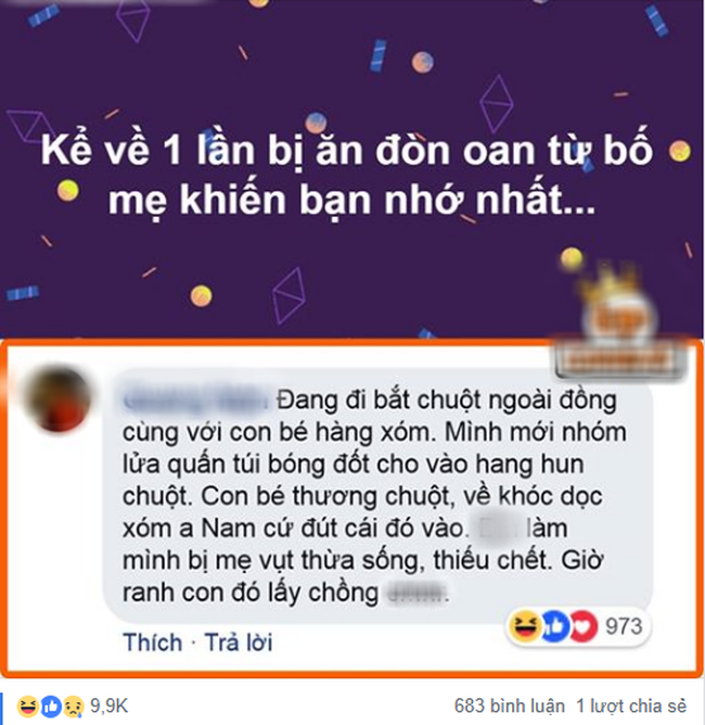 Cho nhau xin vé về tuổi thơ: Dân mạng thi nhau khai thật lý do từng bị bố mẹ đánh đòn oan ngày bé - Ảnh 1.