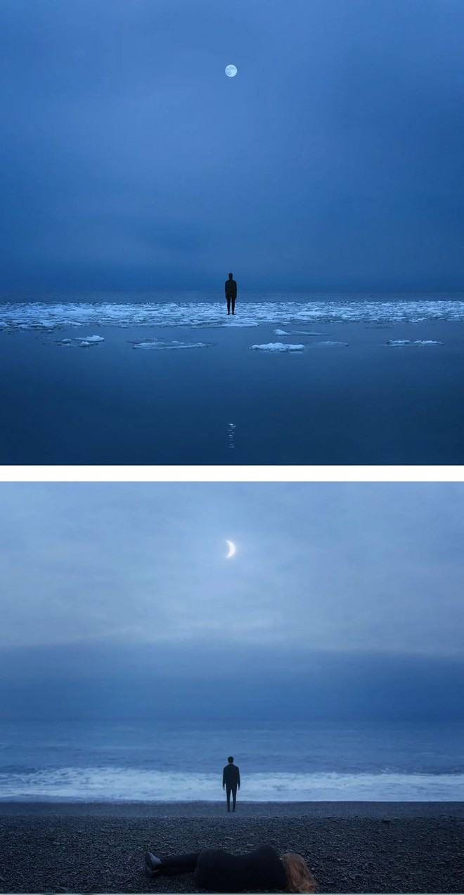 Nhìn cuộc đời qua con mắt của người trầm cảm với bộ ảnh siêu thực từ nghệ sĩ Gabriel Isak - Ảnh 1.