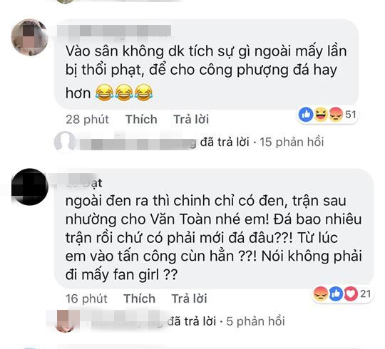 Facebook cá nhân Hà Đức Chinh, Văn Lâm bị người hâm mộ chửi bới sau thất bại trận khai màn - Ảnh 3.
