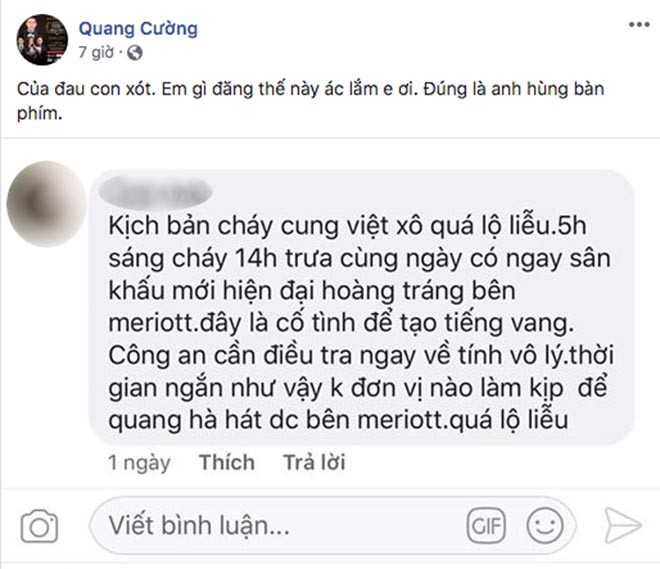 Anh trai Quang Hà đau xót trước bình luận ác ý vụ cháy Cung Việt Xô, phải hủy liveshow - Ảnh 3.