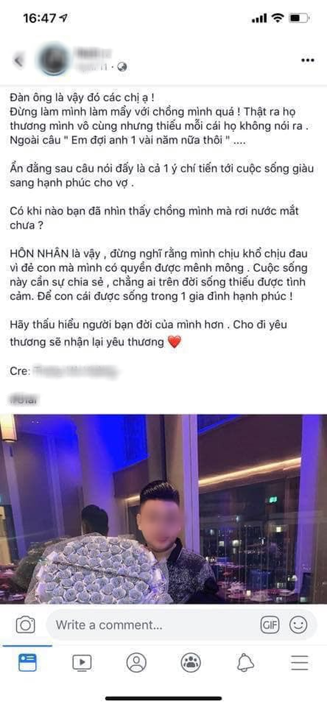 Cô vợ đăng FB khoe chồng hào phóng, ngồi xế hộp, tặng tiền mua túi cứ như mơ, nào ngờ vài ngày sau bộ mặt thật ông chồng bị bóc khiến dân mạng tặng một rổ mỉa mai - Ảnh 4.