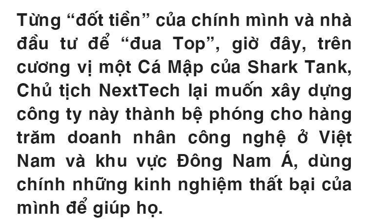 Shark Bình: “Kinh nghiệm thành công là liều thuốc độc, nghe nhiều rất dễ ăn bả, thất bại mới là thuốc bổ” - Ảnh 1.