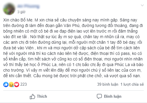 Bé gái bị xe tông bất tỉnh nhưng người đi đường không gọi được bố mẹ vì điện thoại có pass: Cần làm gì để giữ liên lạc với con trong tình huống khẩn cấp? - Ảnh 1.