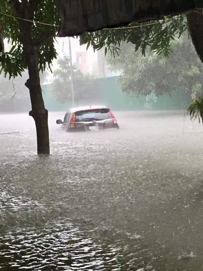 Mưa nhiều ngày ở Nghệ An, nước ngập đến tận giường, đi thuyền trong phố - Ảnh 3.