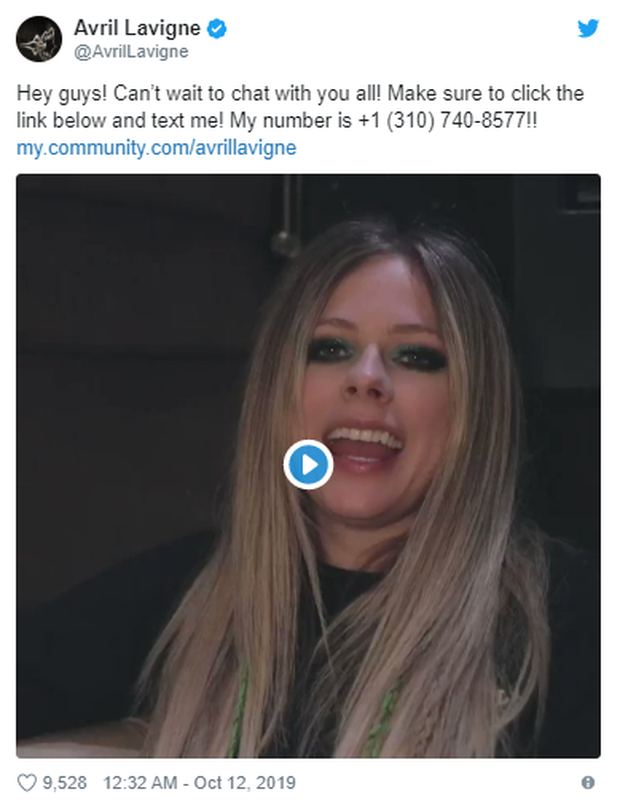 Vô tình trùng số điện thoại với nữ ca sĩ Avril Lavigne, thanh niên kêu cứu với dân mạng vì bị khủng bố mỗi ngày - Ảnh 2.