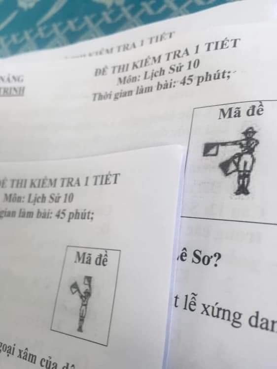 Thấu hiểu tâm lý học sinh trong giờ kiểm tra, cô giáo đặt mã đề cực độc khiến ai nấy phì cười - Ảnh 5.