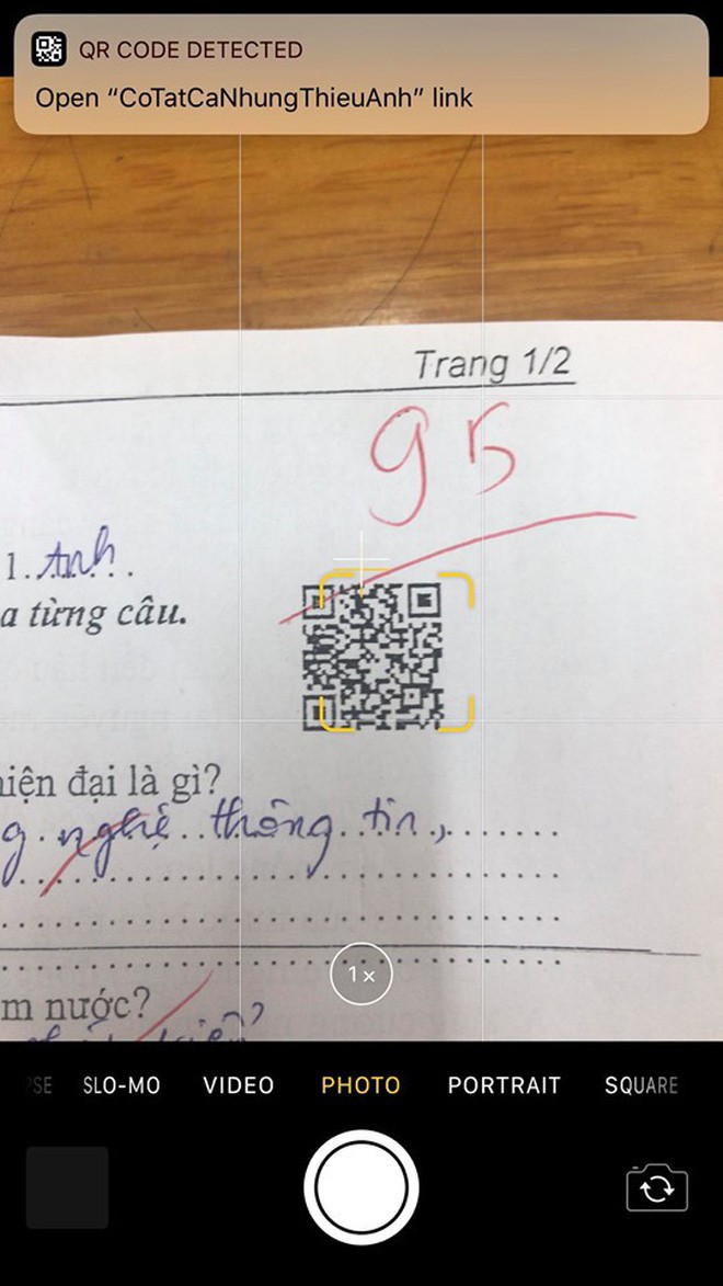 Cô giáo chơi khó học sinh khi in mã đề QR, nhưng điều bất ngờ nhất là scan lại ra hàng tá điều thú vị - Ảnh 3.