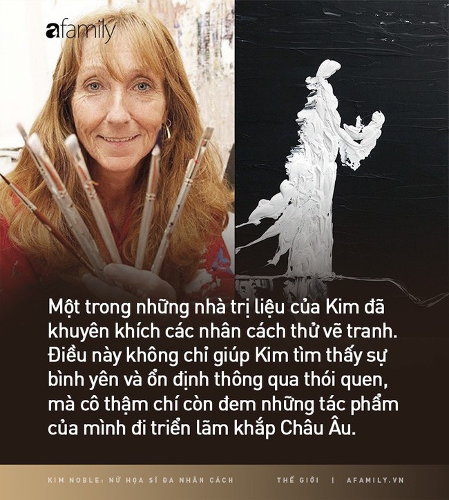 Kim Noble: Nữ họa sĩ có hơn 100 bản ngã và 14 phong cách hội họa từ các nhân cách khác nhau cùng chung một nỗi đau quá khứ - Ảnh 12.