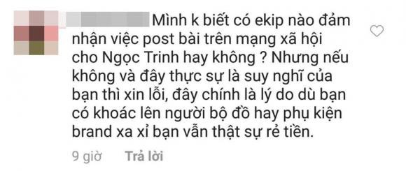 Sau phát ngôn nhan sắc quyết định tất cả, Ngọc Trinh tiếp tục triết lý về quyền lực của người đàn bà có tiền - Ảnh 3.