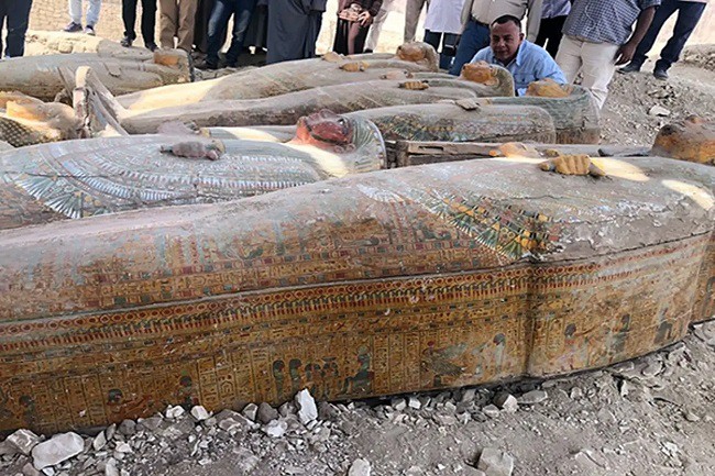 Phát hiện 30 xác ướp Ai Cập được bảo quản hoàn hảo suốt 3.000 năm - Ảnh 7.