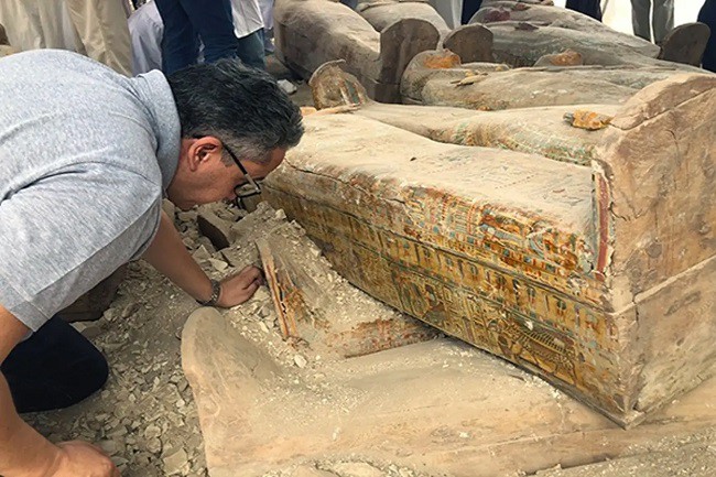 Phát hiện 30 xác ướp Ai Cập được bảo quản hoàn hảo suốt 3.000 năm - Ảnh 8.