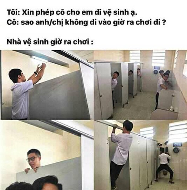 Cứ đến tiết lại ầm ầm tranh nhau xin ra ngoài, cô giáo “sáng mắt” nhận lại lý do hài hước mà học sinh nào cũng dính ít nhất một lần - Ảnh 1.