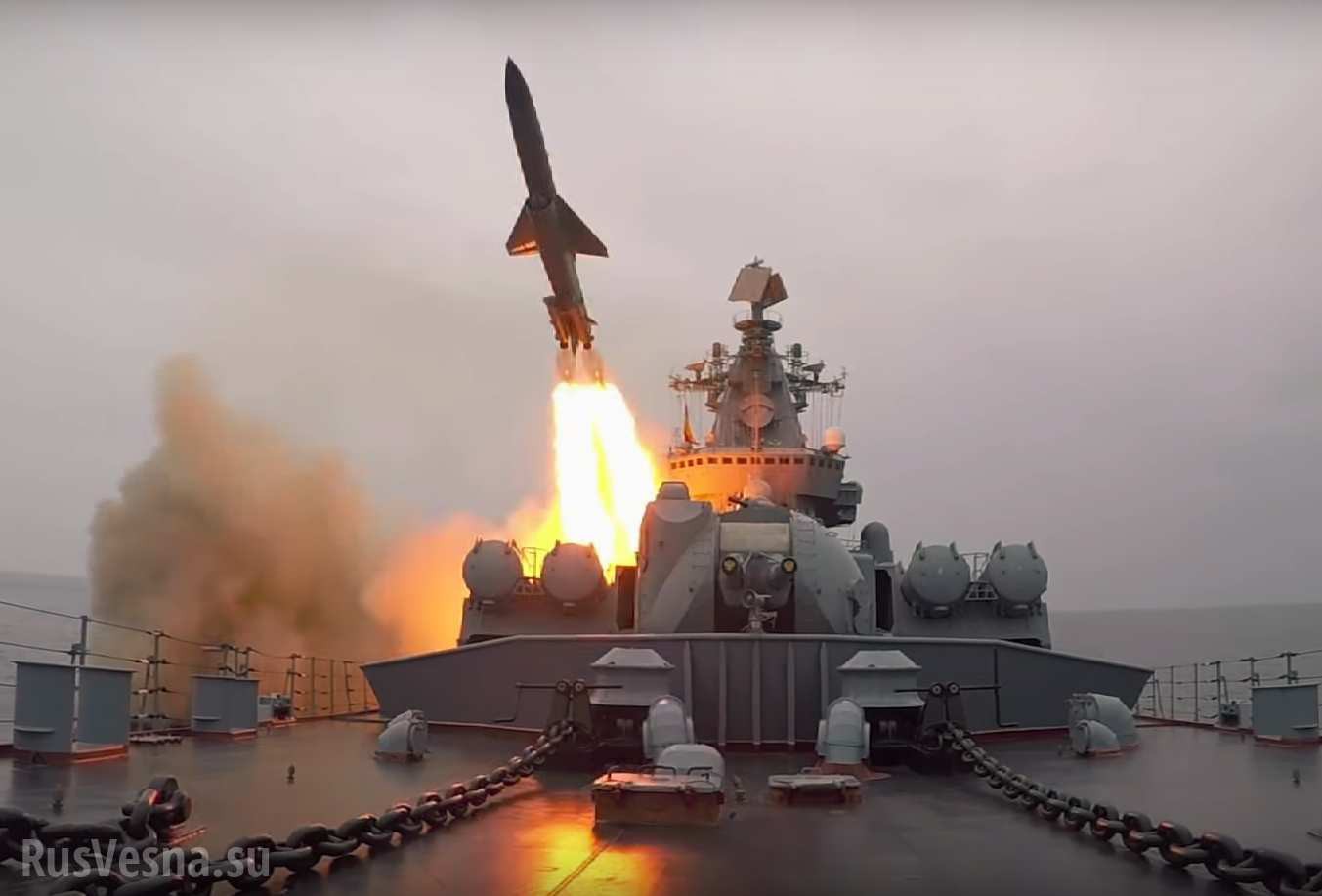 Россия атакует американский флот. Крейсер Варяг флагман Тихоокеанского флота.