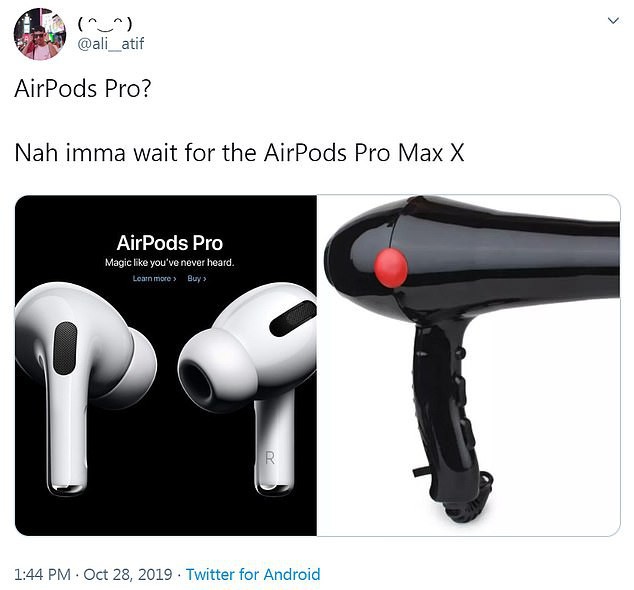 Vừa mới ra mắt, tai nghe Airpods Pro đã trở thành nguồn cảm hứng chế ảnh buồn cười đau cả bụng - Ảnh 4.