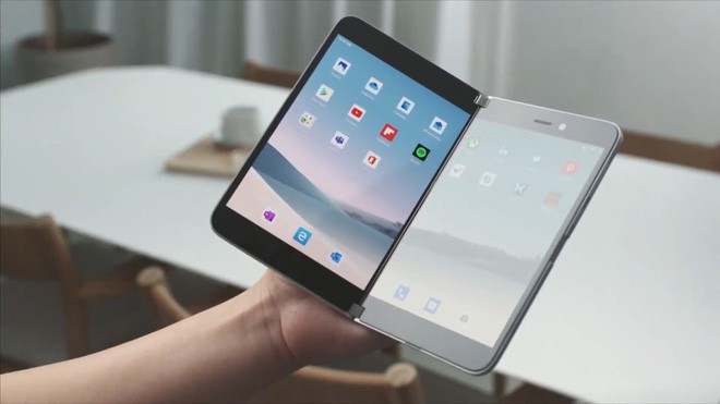Microsoft bất ngờ ra mắt Surface Duo: Điện thoại hai màn hình chạy Android - Ảnh 1.