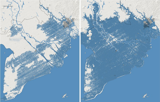 Thời báo New York Times đưa tin: “Toàn bộ miền nam Việt Nam có thể chìm trong nước biển vào năm 2050” - Ảnh 1.