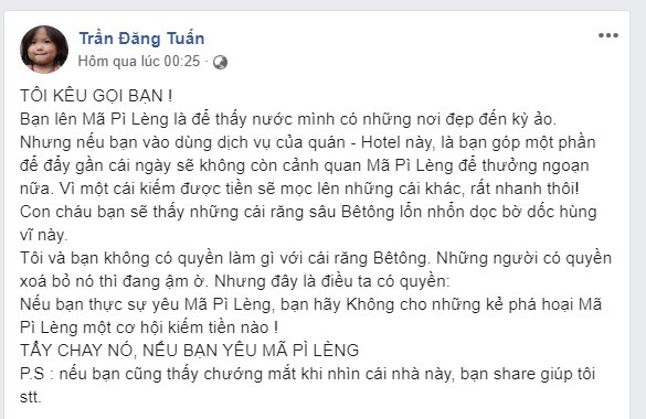 Những tranh luận ngày càng nóng xung quanh việc khách sạn 7 tầng mọc trên đèo Mã Pì Lèng - Ảnh 2.