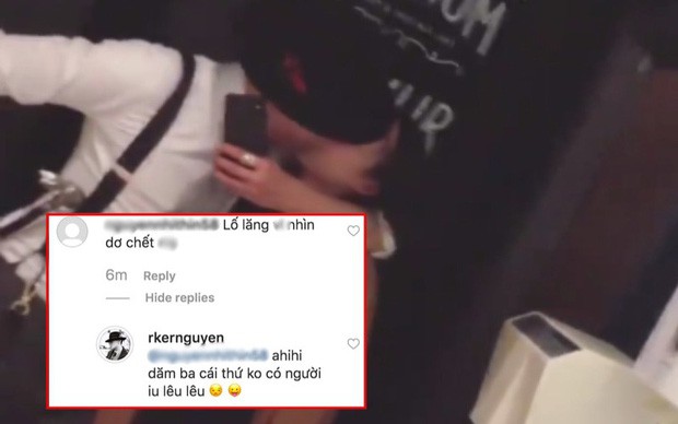 Rocker Nguyễn đáp trả cực căng khi bị xách mé lố lăng nhìn dơ sau khi tung clip hôn ngấu nghiến bạn gái trong toilet - Ảnh 2.