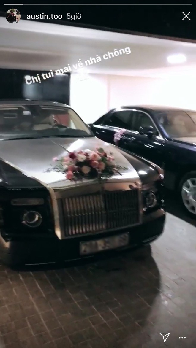 Lộ diện chiếc Roll Royce hộ tống rich kid Giang Lê trong ngày cưới, bao nhiêu nhân sự “chạy phờ râu” trước giờ G cũng không đủ - Ảnh 3.