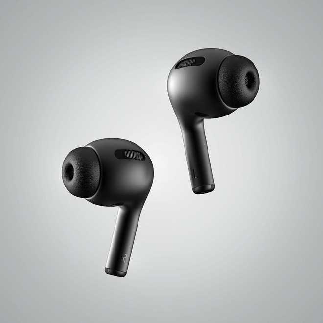 Đây là những concept thiết kế đầu tiên của Apple AirPods 3, có thêm màu đen mờ - Ảnh 3.