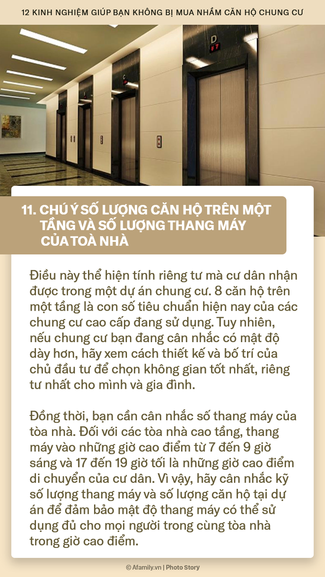 12 kinh nghiệm bổ ích được truyền lại từ những người đi trước dành cho ai đang có ý định mua chung cư - Ảnh 11.