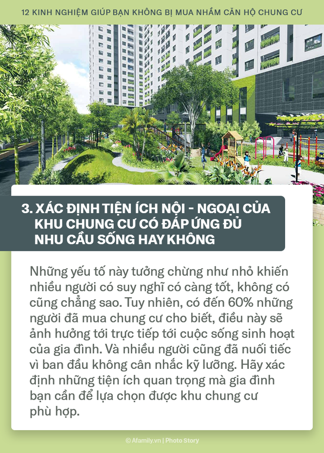 12 kinh nghiệm bổ ích được truyền lại từ những người đi trước dành cho ai đang có ý định mua chung cư - Ảnh 3.