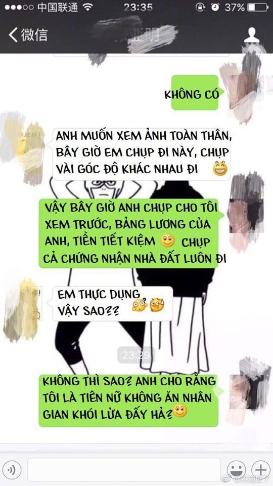 Bạn xã giao trên mạng đòi xem ảnh không trang điểm và vài góc độ toàn thân, cô gái đáp trả khiến anh ta câm nín - Ảnh 3.